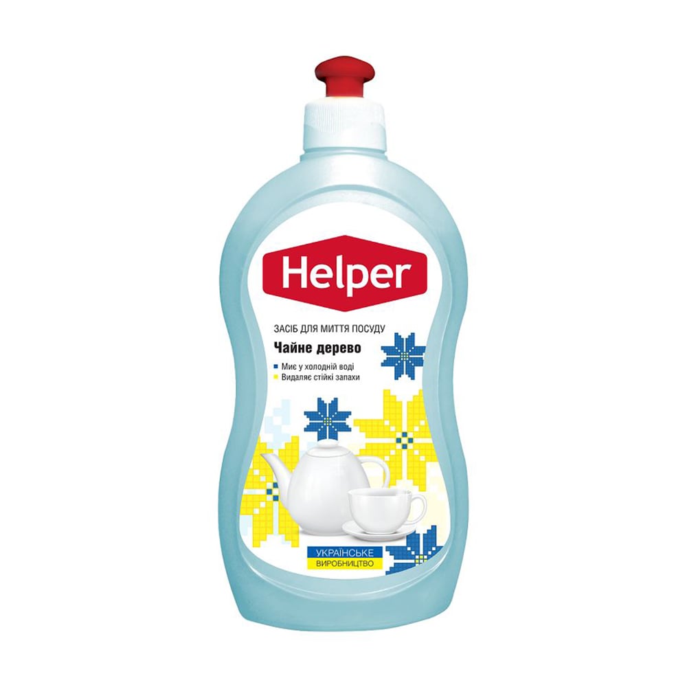 Засіб для миття посуду Helper Чайне дерево, 495 мл
